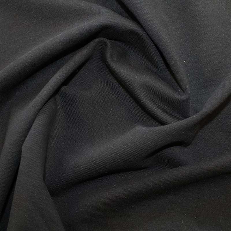 Black Jersey Knit Fabric