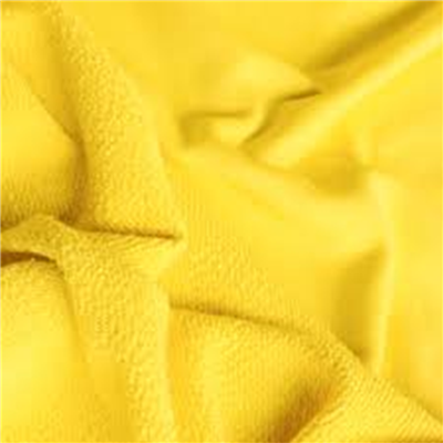 Yellow French Terry Fabric