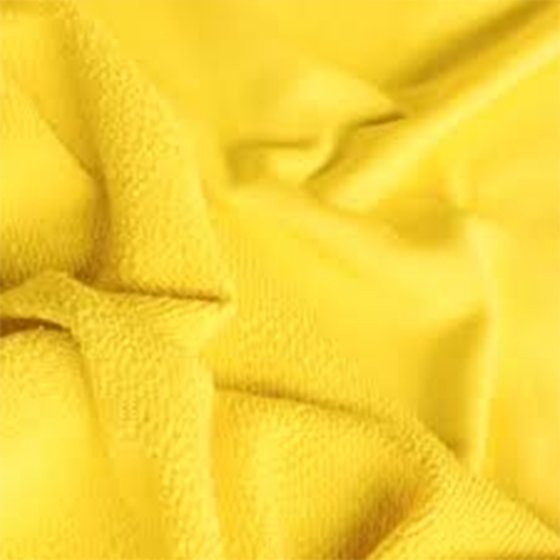 Yellow French Terry Fabric